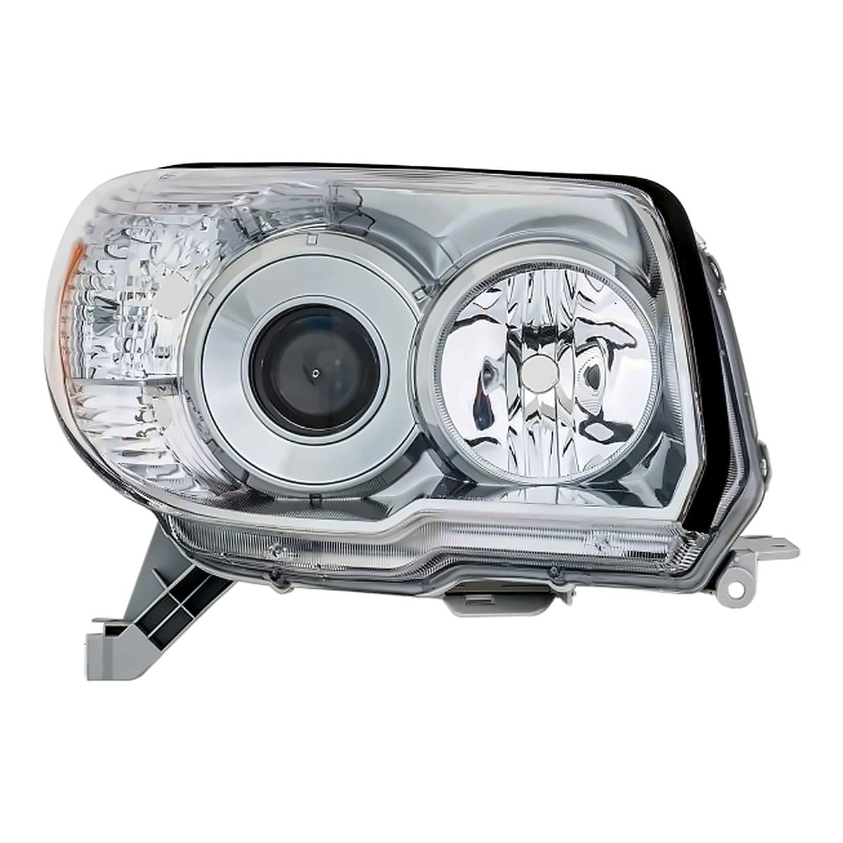 2006-2009 Toyota 4Runner Passenger Side Head Lamp, to2503165. Front view.