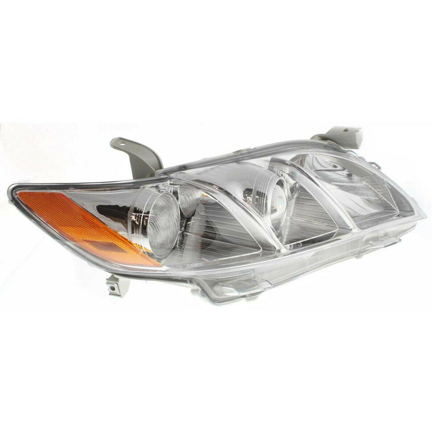 2007-2009 Toyota Camry Head Lamp Passenger Side (Lens And Housing) , TO2503167. Factory-style replacement part.
