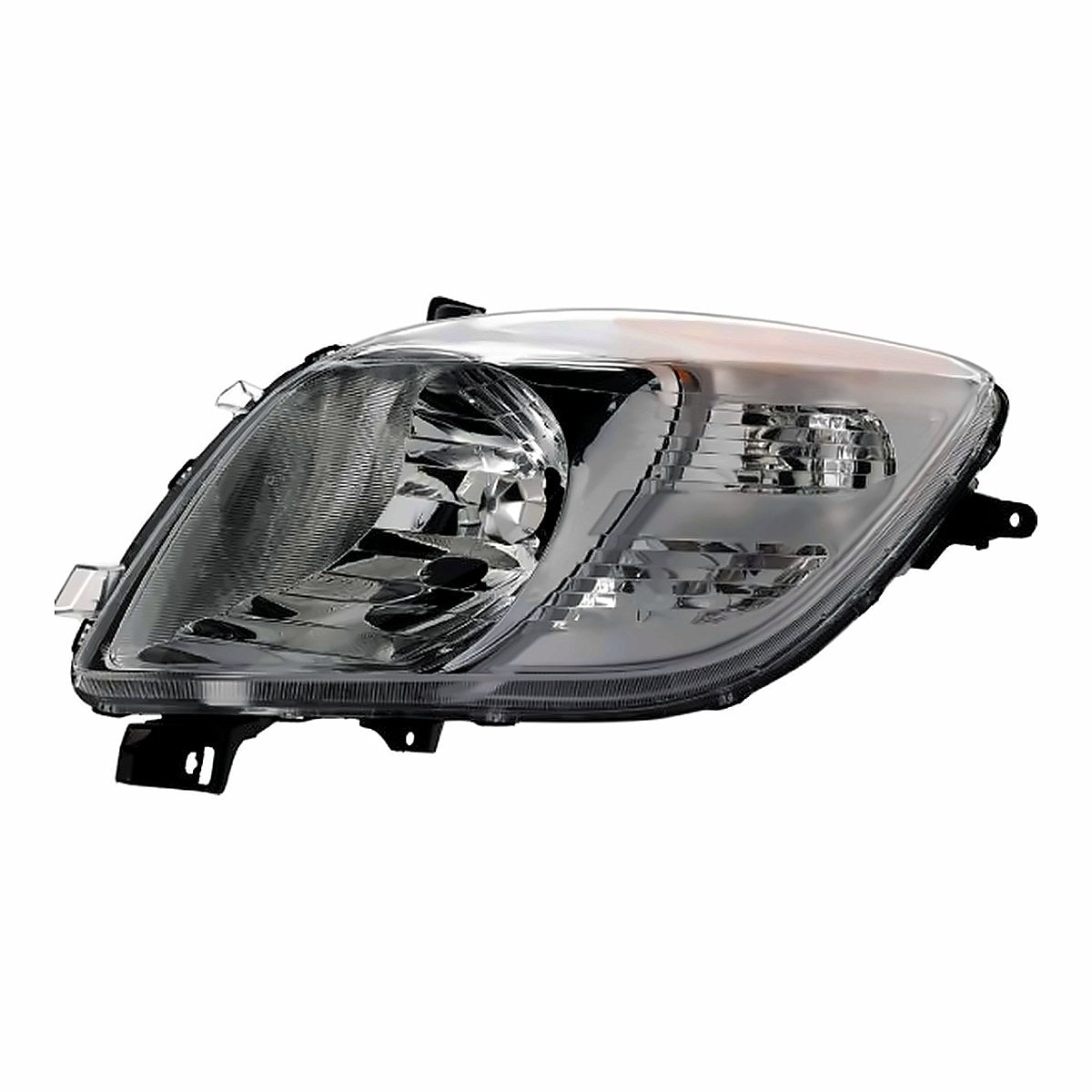 2006-2008 Toyota Yaris Hatchback Passenger Side Head Lamp, to2503170. Front view.