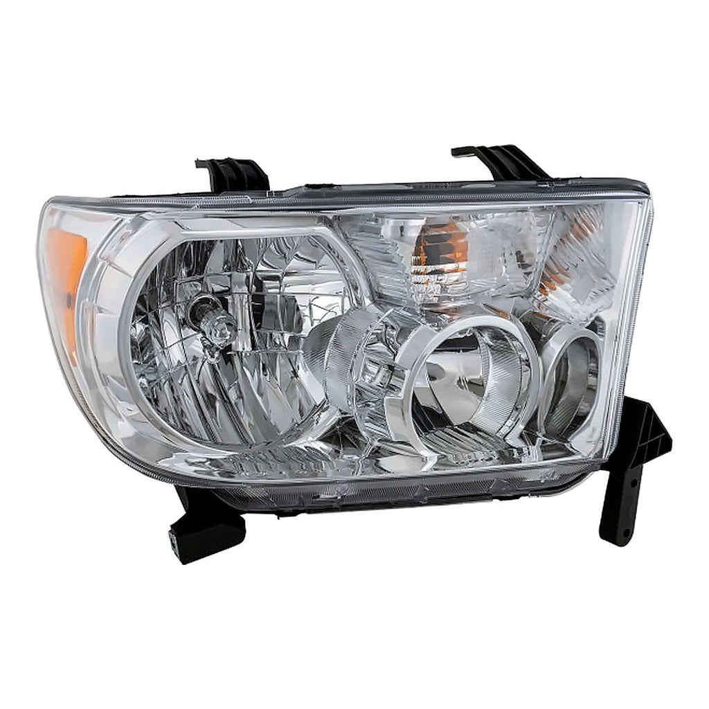 2007-2013 Toyota Tundra Passenger Side Head Lamp, to2503171. Front view.