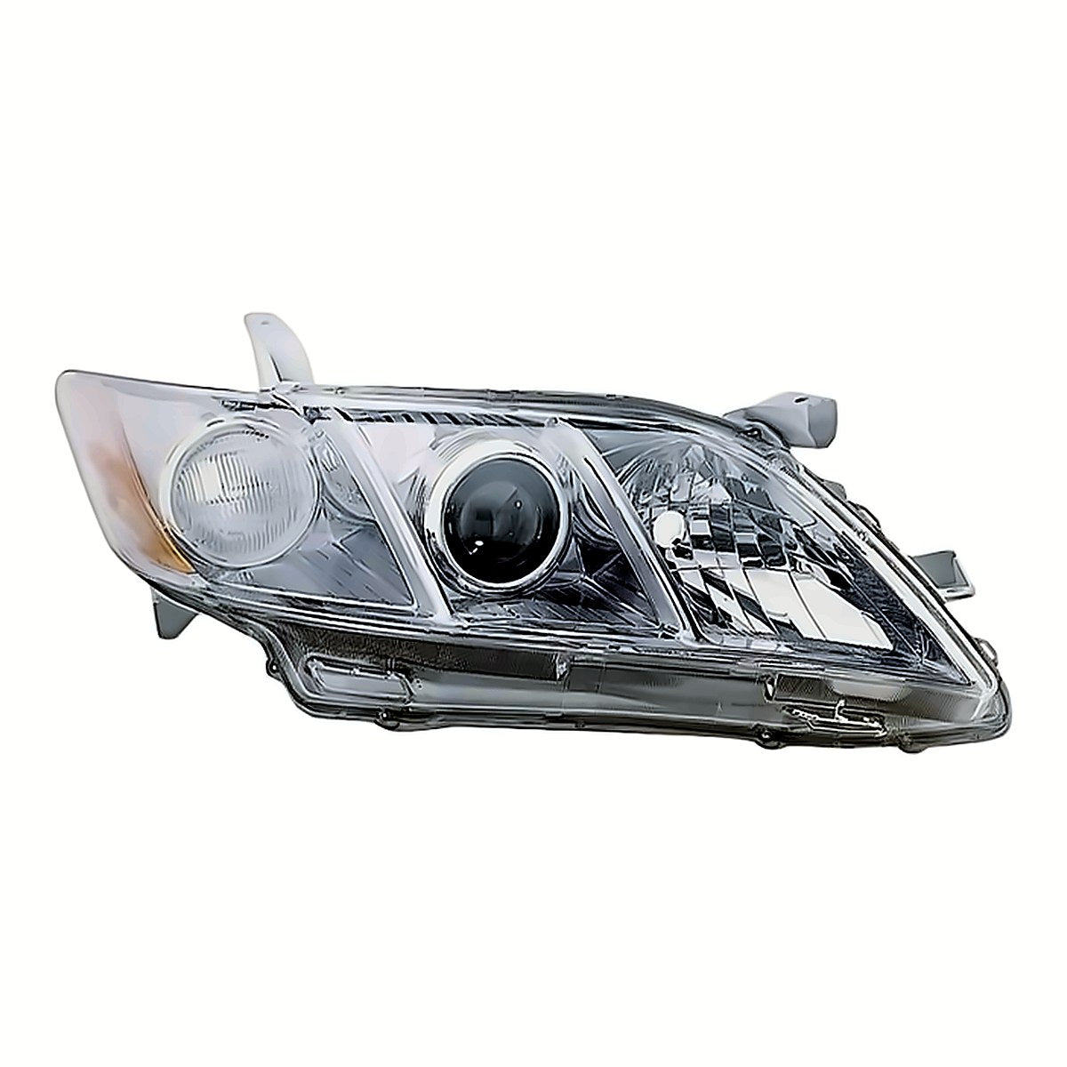 2007-2009 Toyota Camry Hybrid Passenger Side Head Lamp, to2503174. Front view.