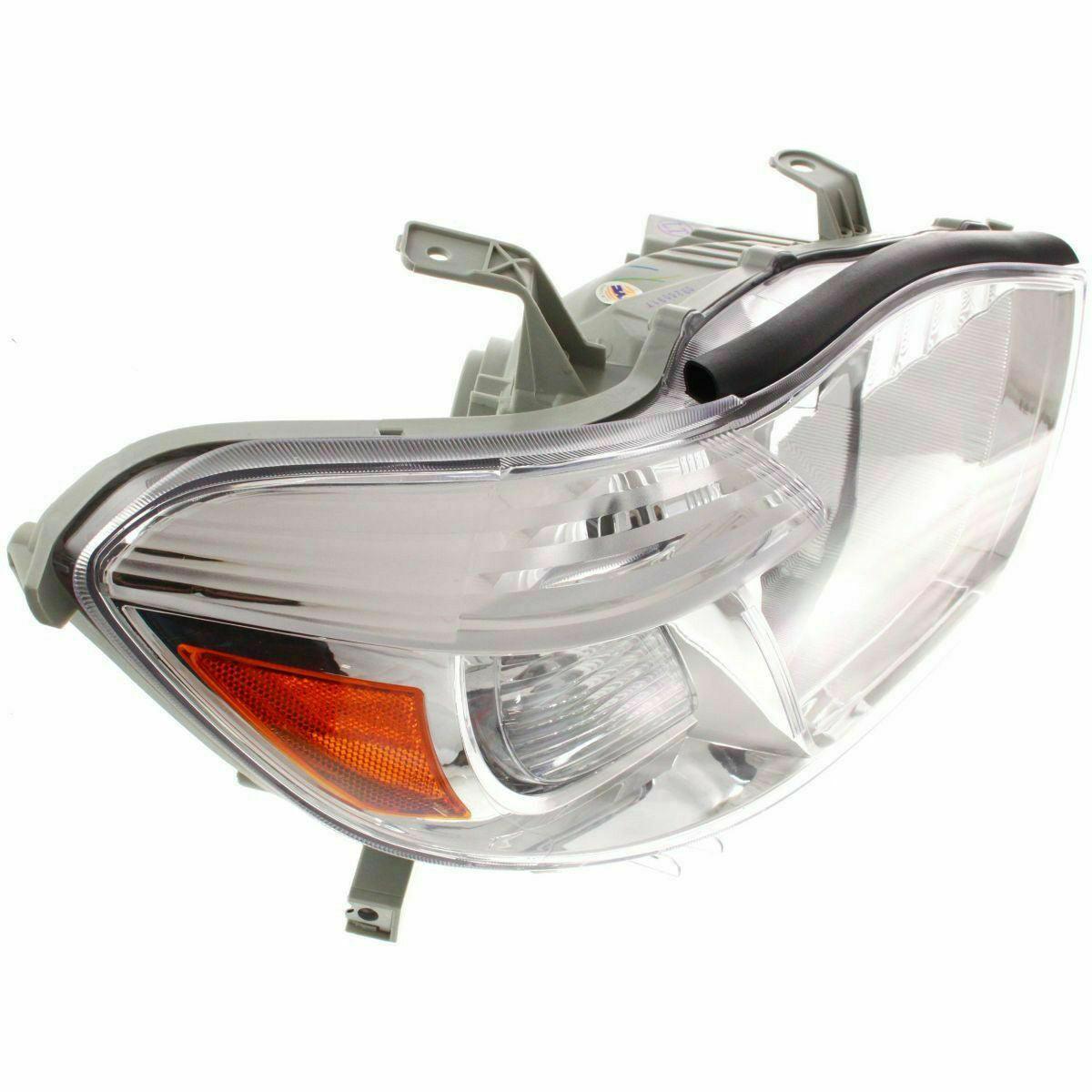 2008-2010 Toyota Highlander Head Lamp Passenger Side Base-Ltd-Se Models , TO2503176. Precision fitment for collision repair.