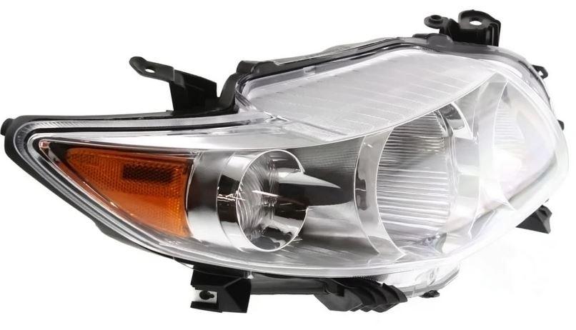 2009-2010 Toyota Corolla Sedan Head Lamp Passenger Side Base/Ce/Le/Xle , TO2503182. Replacement part ready for install.