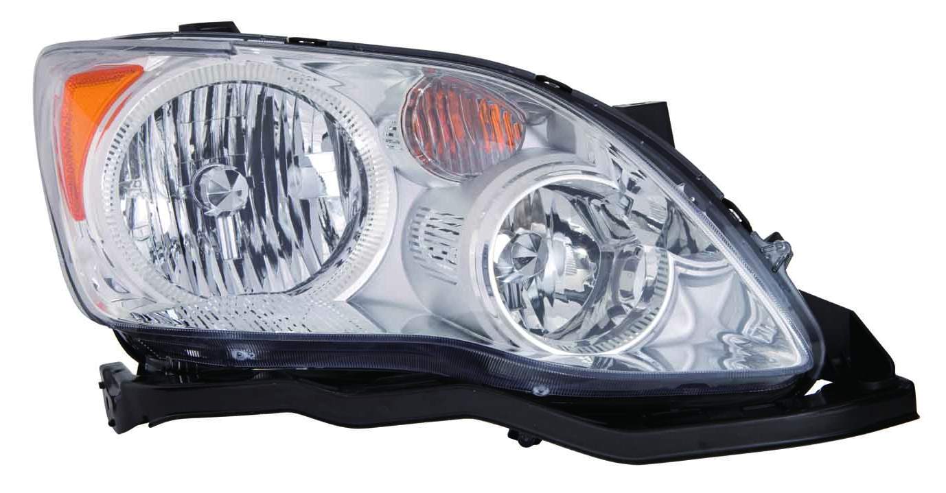 2008-2010 Toyota Avalon Head Lamp Passenger Side Halogen , TO2503187. Exact fit for vehicle restoration.