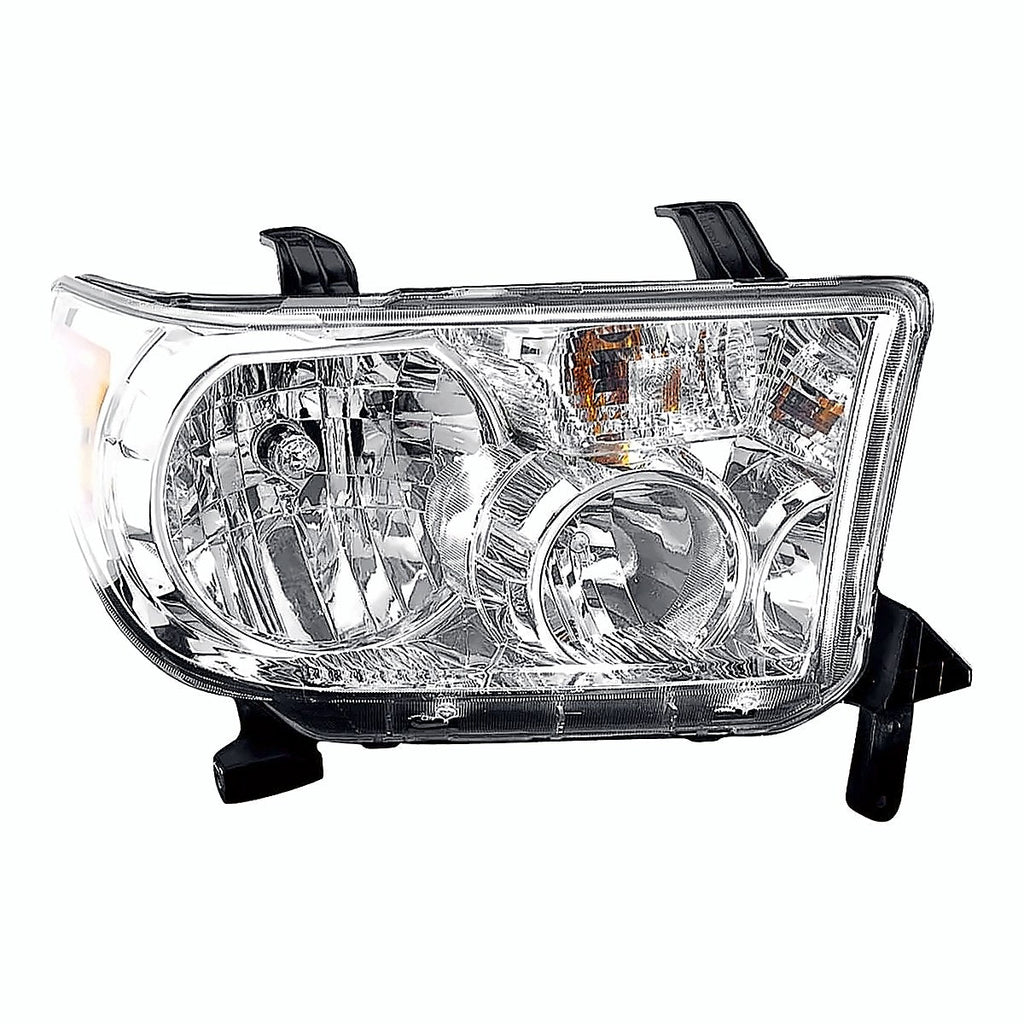 2009-2013 Toyota Tundra Passenger Side Head Lamp, to2503194. Front view.