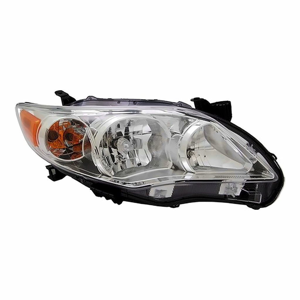 2011-2013 Toyota Corolla Sedan Passenger Side Head Lamp, to2503203. Front view.
