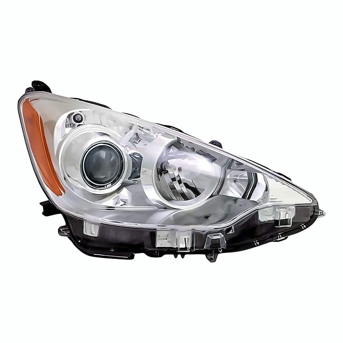 2012-2014 Toyota Prius C Passenger Side Head Lamp, to2503214. Front view.