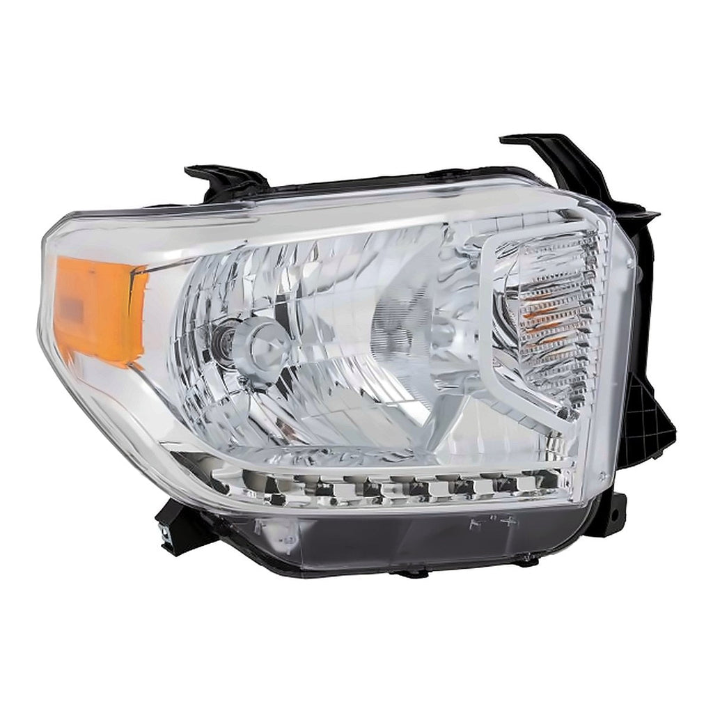 2014-2017 Toyota Tundra Passenger Side Head Lamp, to2503219. Front view.