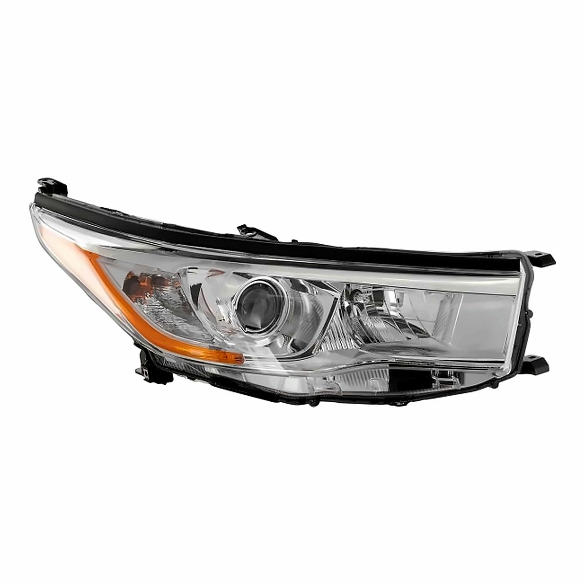 2014-2016 Toyota Highlander Passenger Side Head Lamp, to2503221. Front view.
