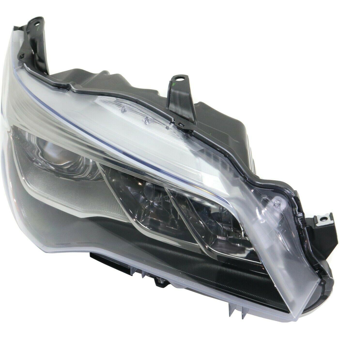 2015-2017 Toyota Camry Head Lamp Passenger Side Led Xse Black Bezel , TO2503229. Lightweight yet durable construction.