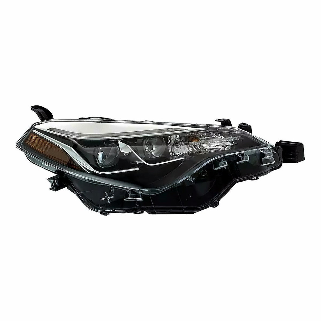2017-2019 Toyota Corolla Sedan Passenger Side Head Lamp, to2503250. Front view.