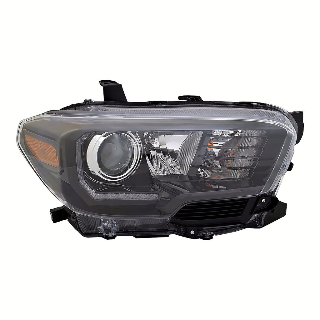 2017-2019 Toyota Tacoma Passenger Side Head Lamp, to2503254. Front view.