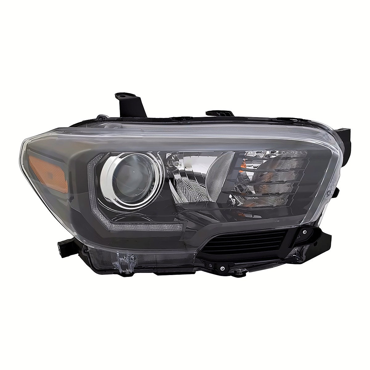 2017-2019 Toyota Tacoma Passenger Side Head Lamp, to2503254. Front view.