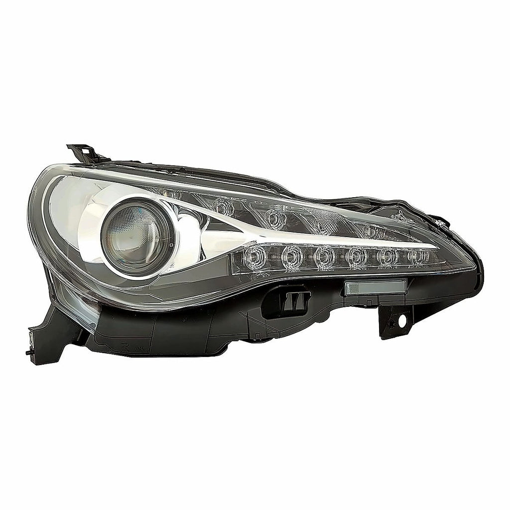 2017-2019 Toyota 86 Coupe Passenger Side Head Lamp, to2503261. Front view.