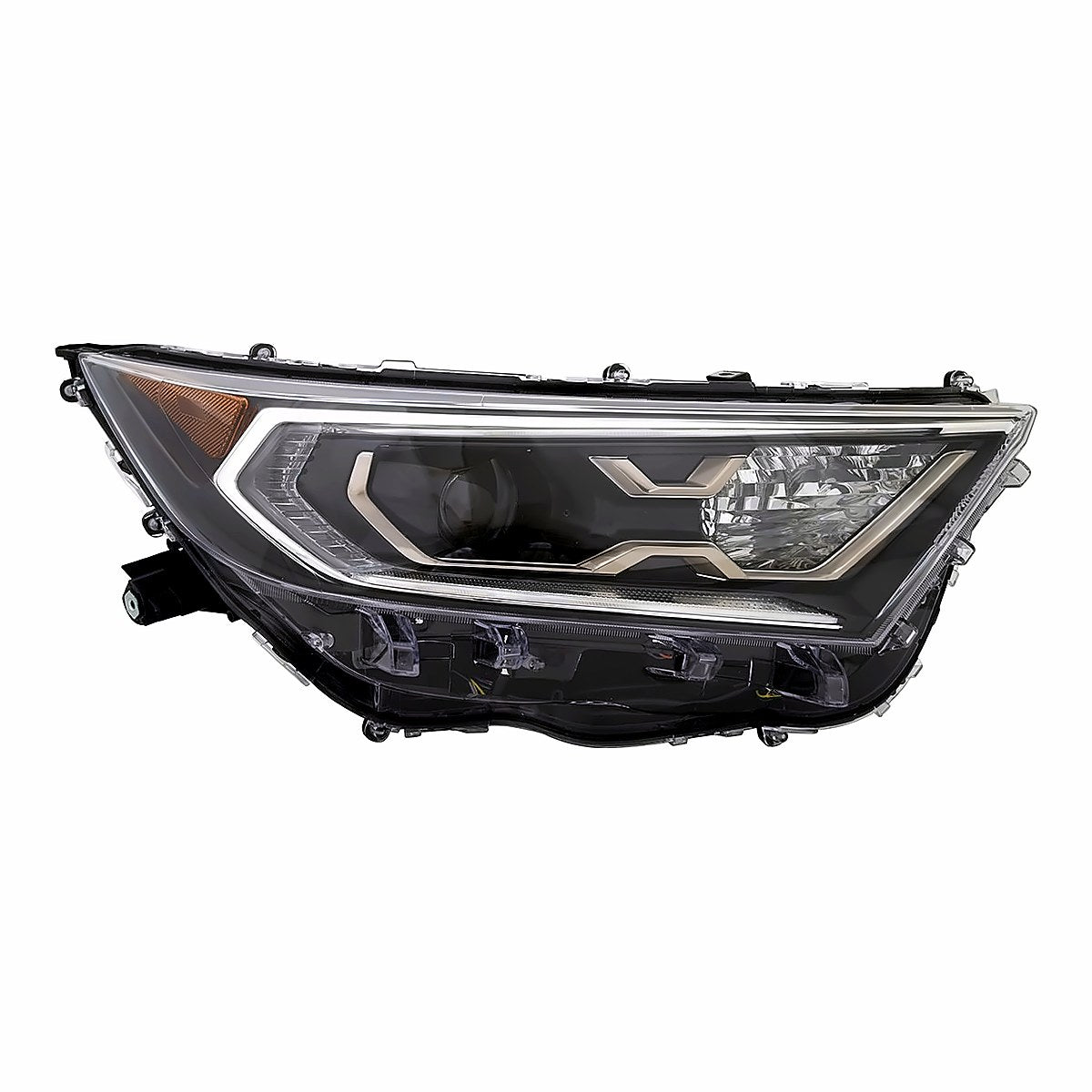 2021-2023 Toyota Rav4 Prime Passenger Side Head Lamp, to2503301. Front view.