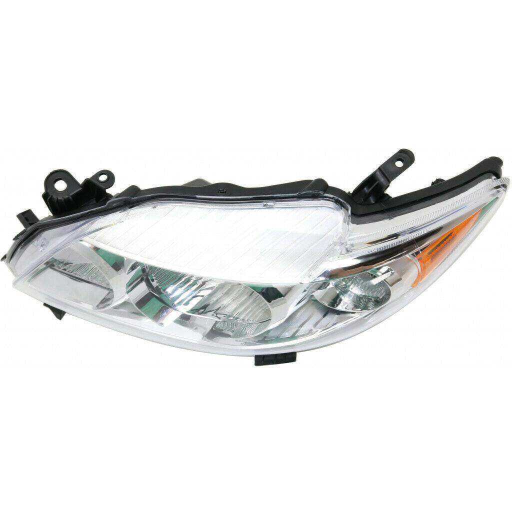 2009-2010 Toyota Corolla Sedan Head Lamp Driver Side Base/Ce/Le/Xle , TO2518116. Precision fitment for collision repair.