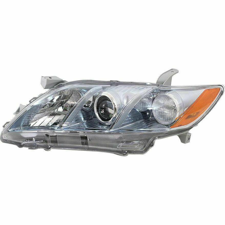 2007-2009 Toyota Camry Hybrid Head Lamp Driver Side Lens/Housing , TO2518119. Designed for OEM alignment.
