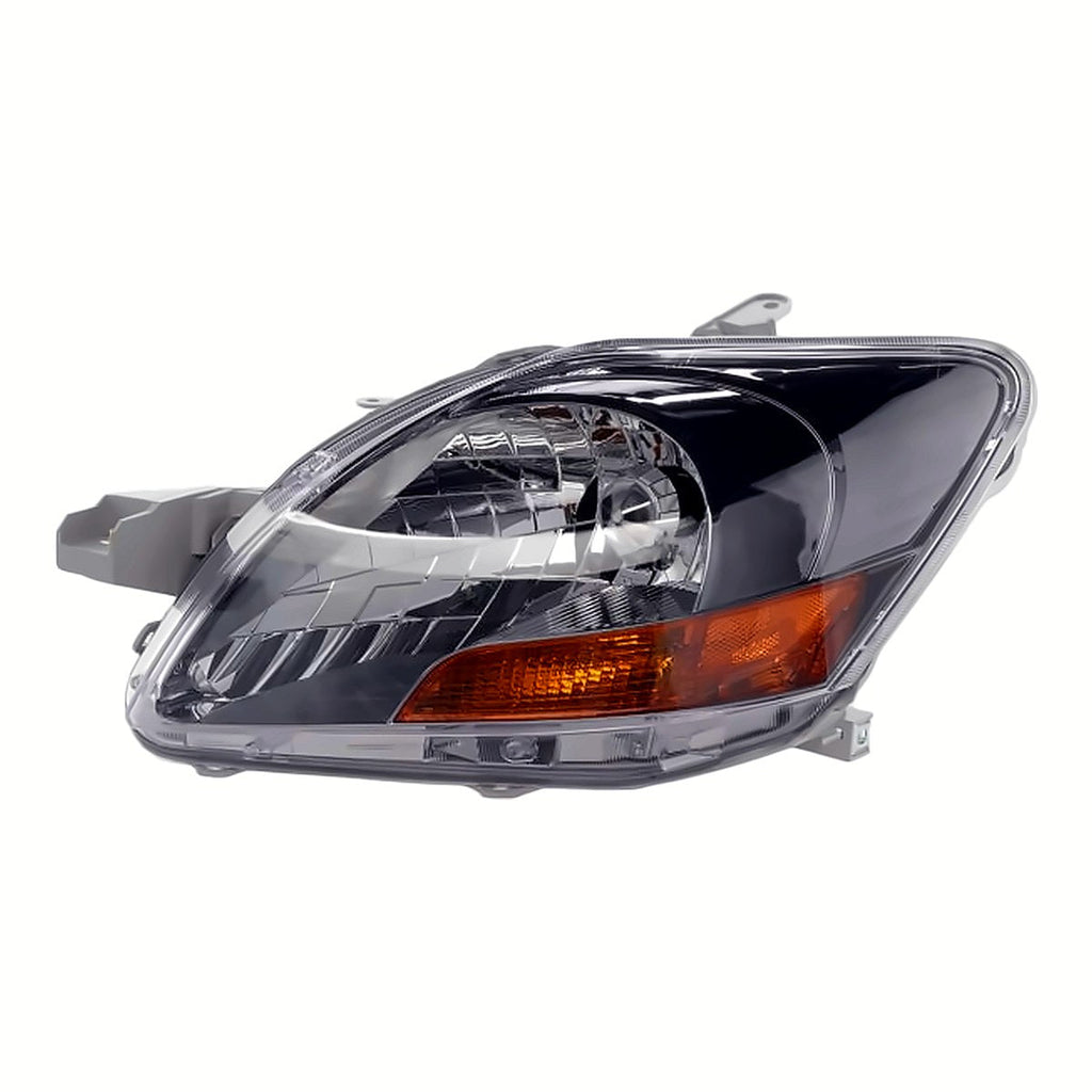 2007-2011 Toyota Yaris Sedan Driver Side Head Lamp, to2518120. Front view.