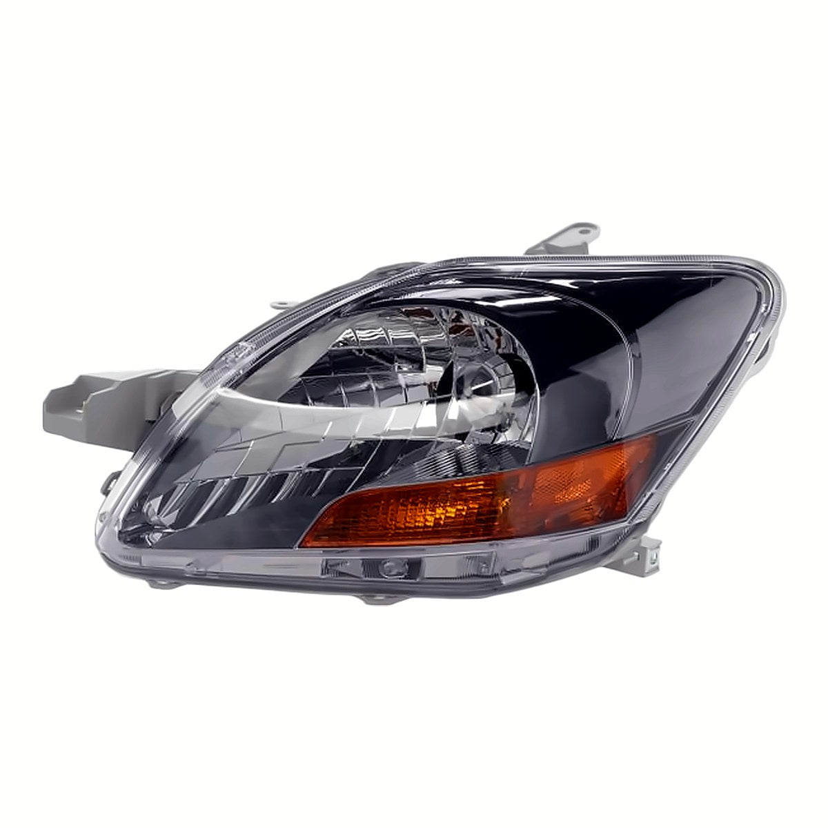 2007-2011 Toyota Yaris Sedan Driver Side Head Lamp, to2518120. Front view.