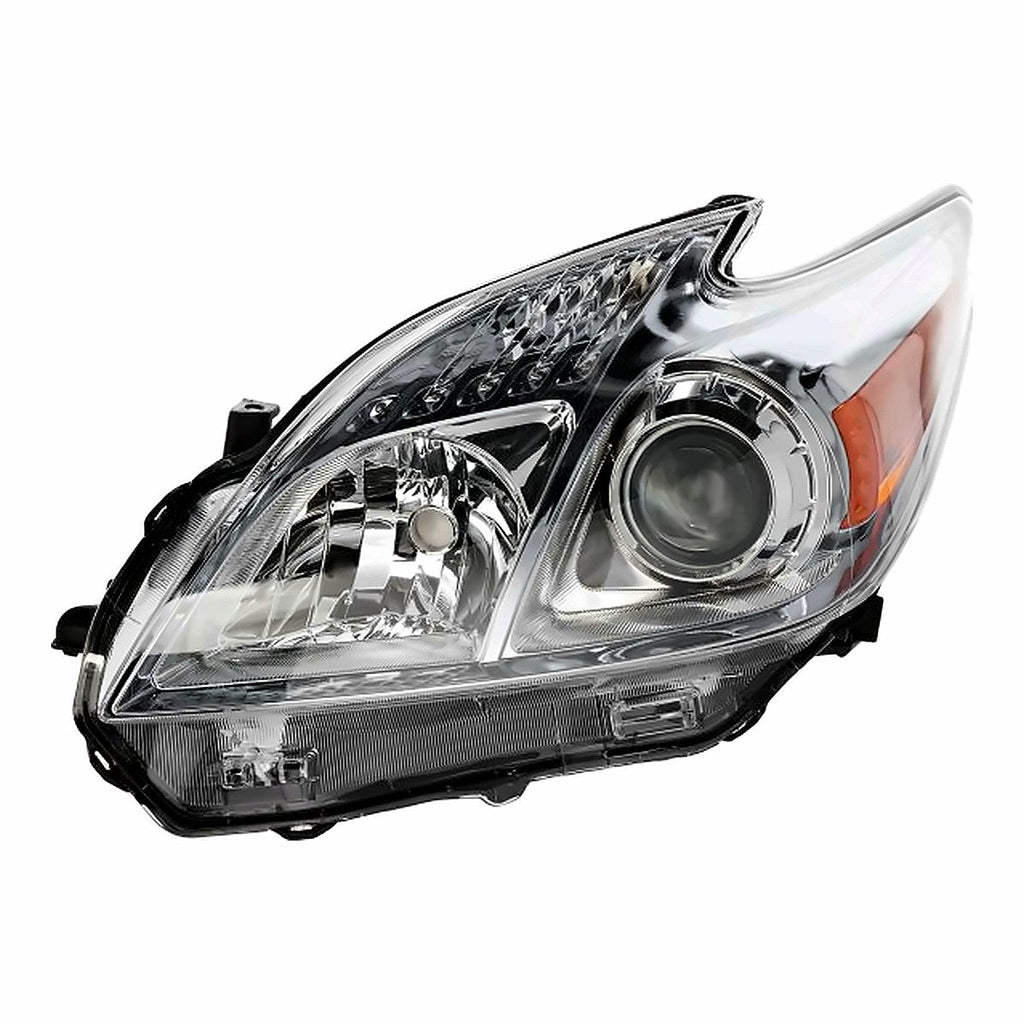 2010-2011 Toyota Prius Driver Side Head Lamp, to2518122. Front view.