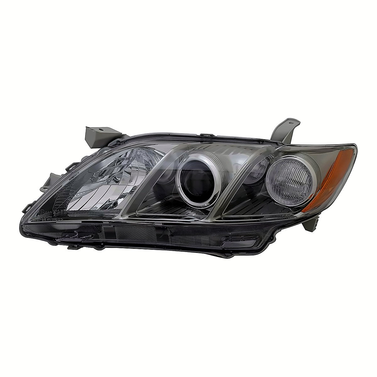2007-2009 Toyota Camry Driver Side Head Lamp, to2518130. Front view.