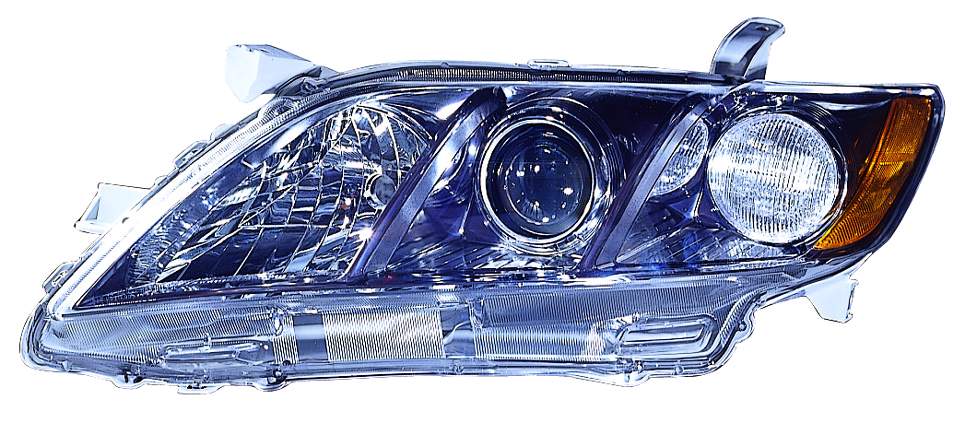2007-2009 Toyota Camry Head Lamp Driver Side Se , TO2518130. Exact fit for vehicle restoration.