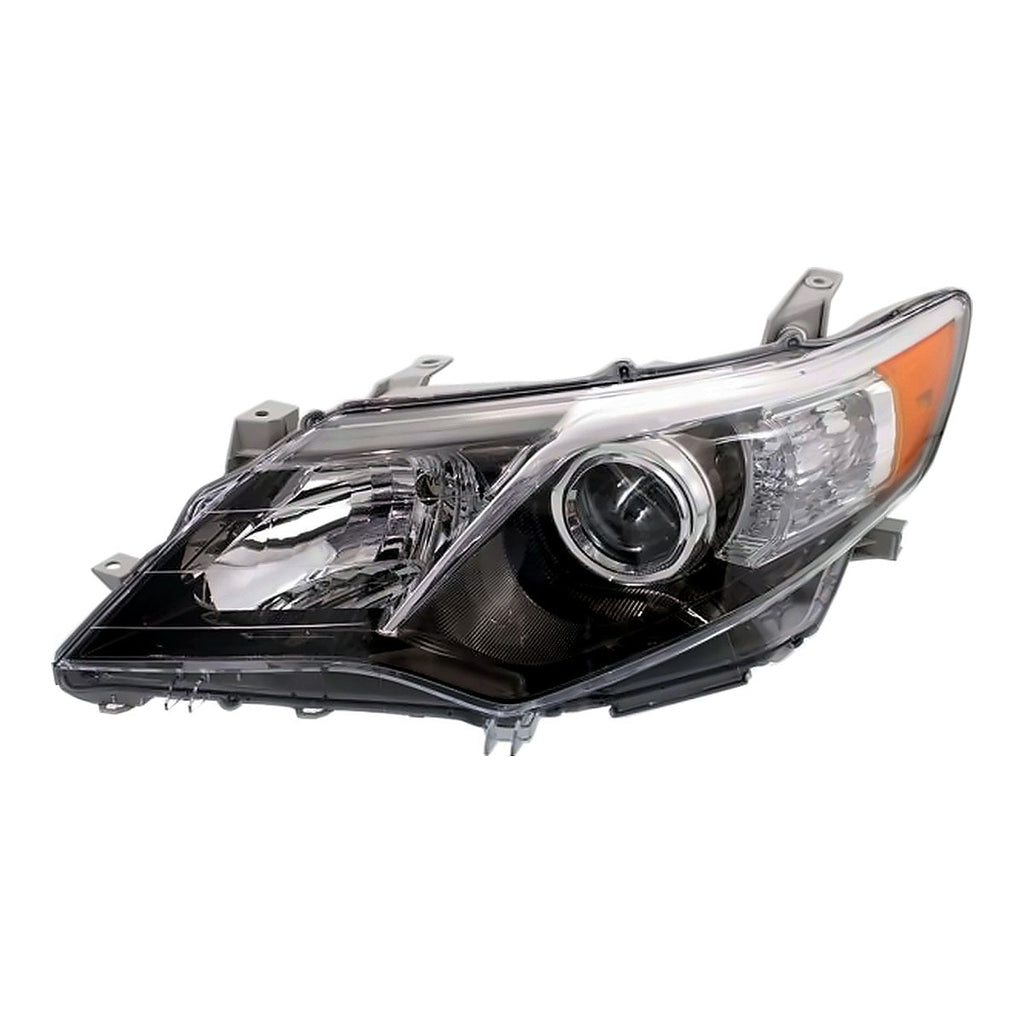 2012-2014 Toyota Camry Driver Side Head Lamp, to2518135. Front view.
