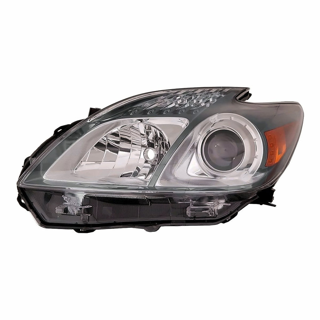 2012-2015 Toyota Prius Plug In Driver Side Head Lamp, to2518136. Front view.