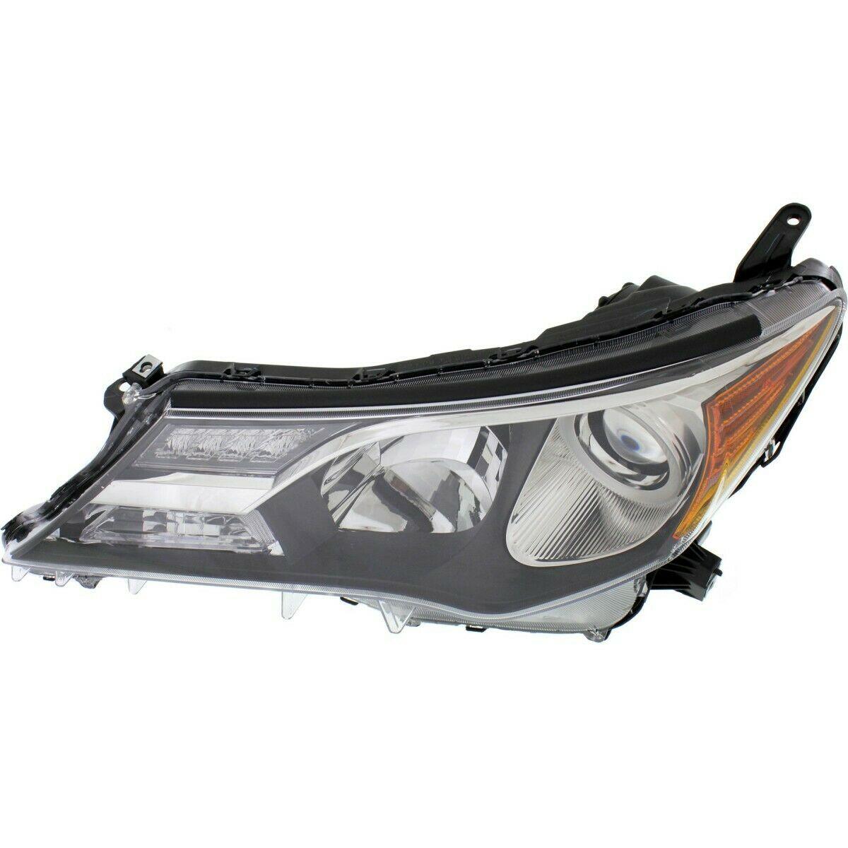 2013-2015 Toyota Rav4 Head Lamp Driver Side , TO2518147. Side view of the replacement part.