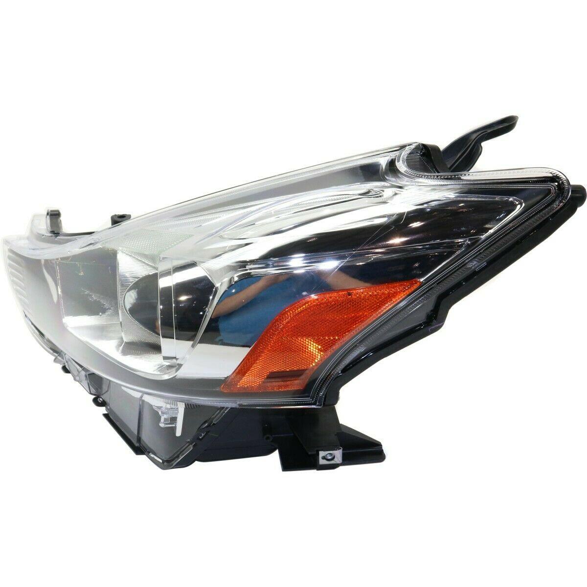 2015-2017 Toyota Prius V Head Lamp Driver Side Halogen , TO2518152. Angle view for visual reference.