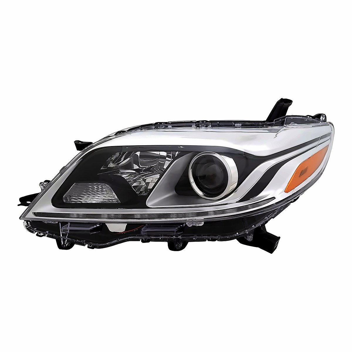 2015-2020 Toyota Sienna Driver Side Head Lamp, to2518154. Front view.