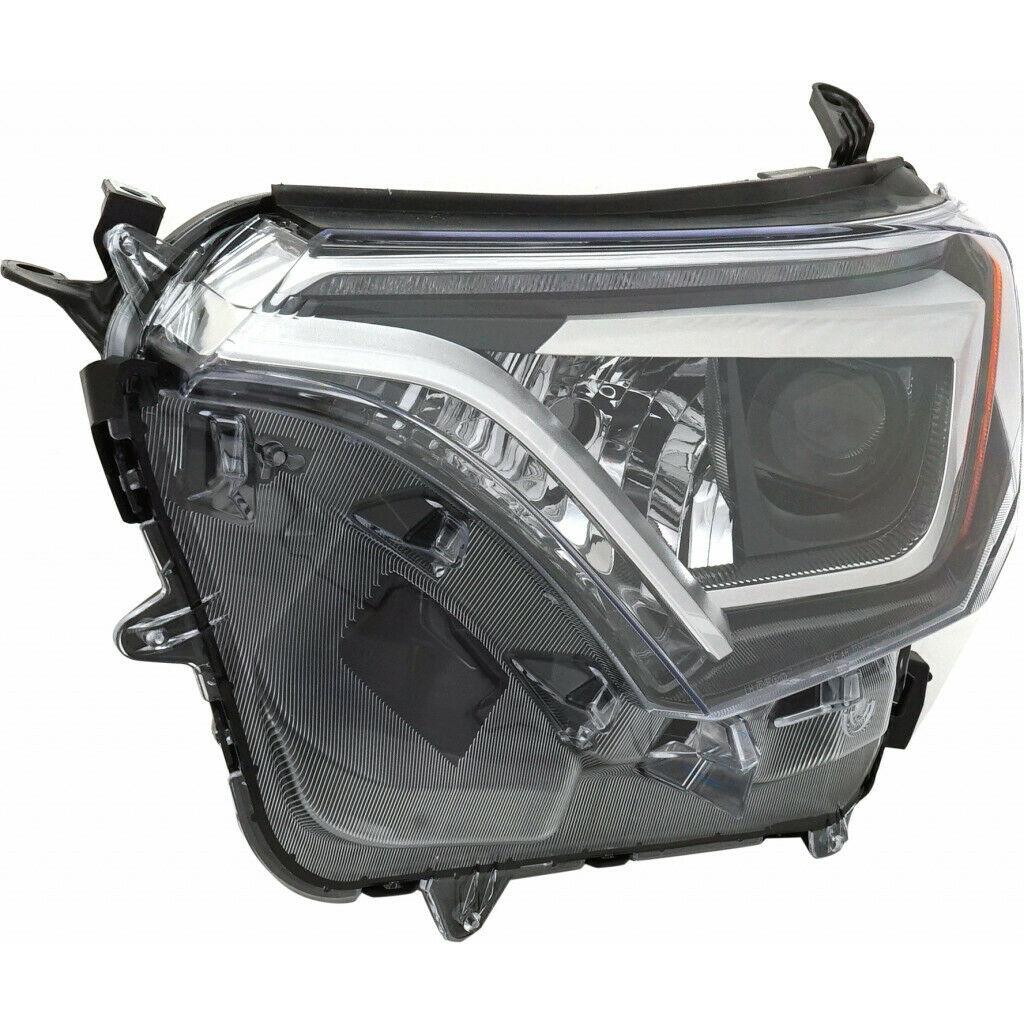 2016-2018 Toyota Rav4 Head Lamp Driver Side Led , TO2518190. Professional-grade auto body part.