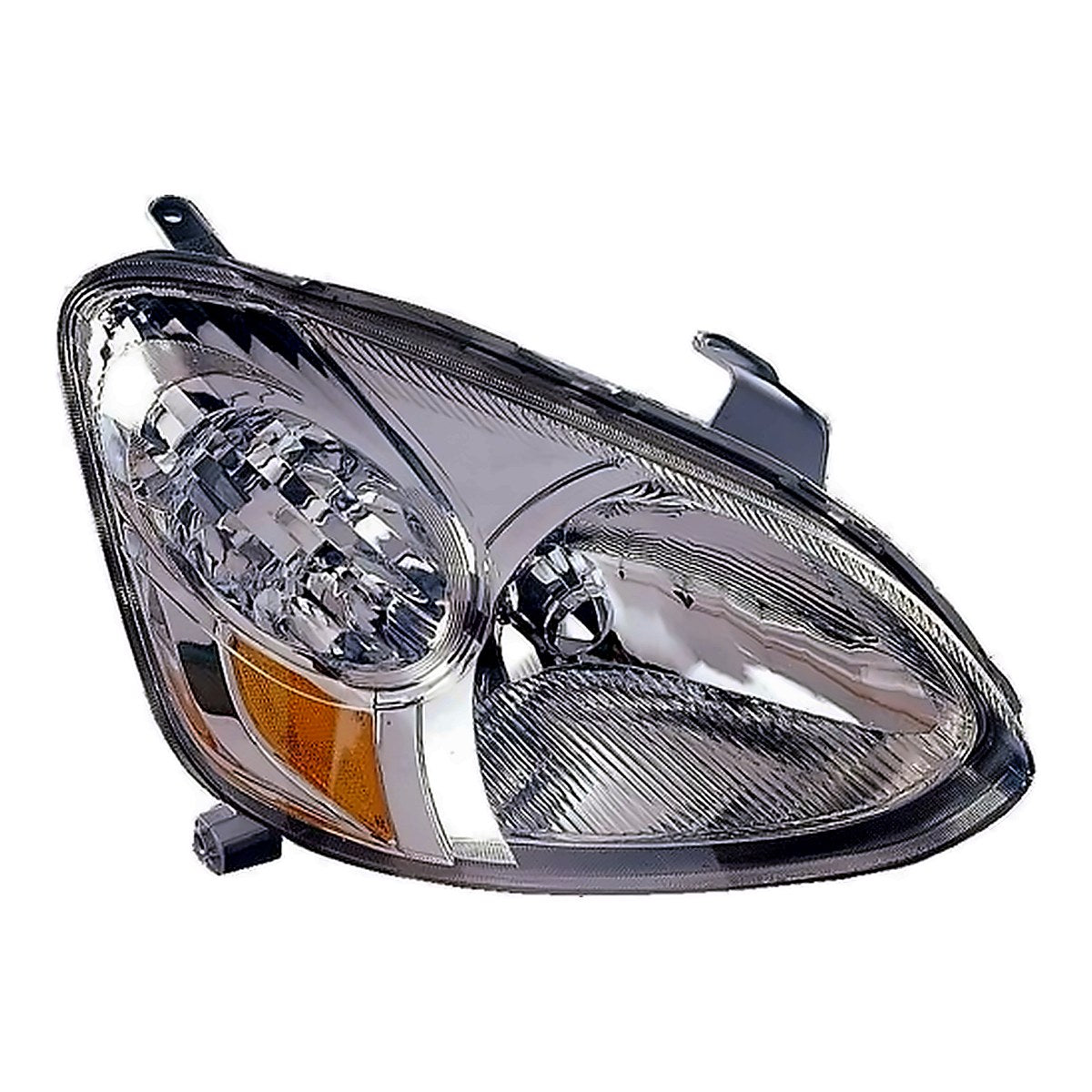 2003-2005 Toyota Echo Passenger Side Head Lamp, to2519102. Front view.