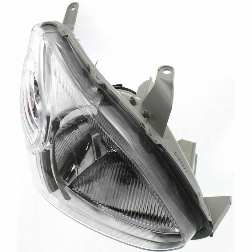 2003-2005 Toyota Echo Head Lamp Passenger Side Sdn/Cpe , TO2519102. Side view of the replacement part.