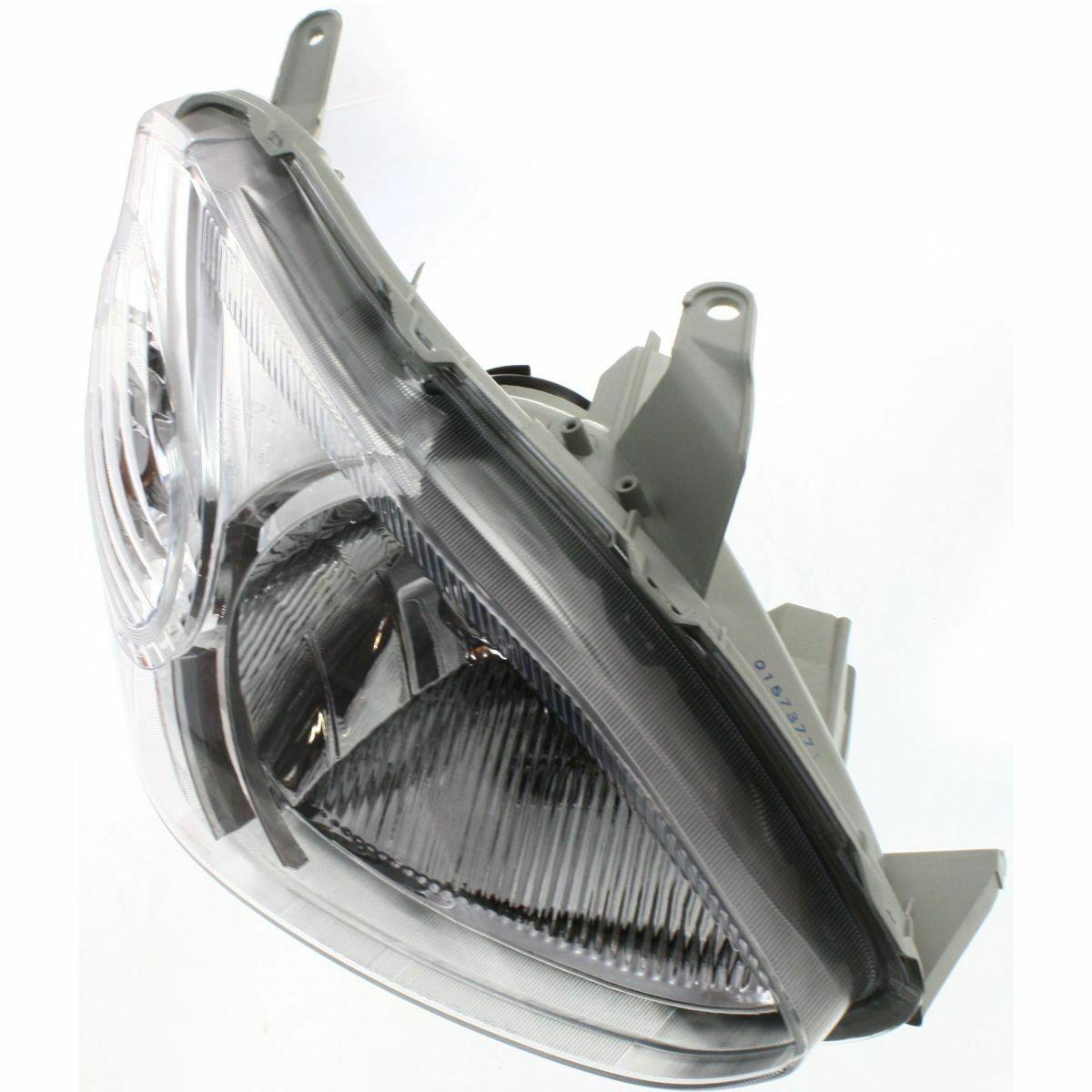 2003-2005 Toyota Echo Head Lamp Passenger Side Sdn/Cpe , TO2519102. Side view of the replacement part.