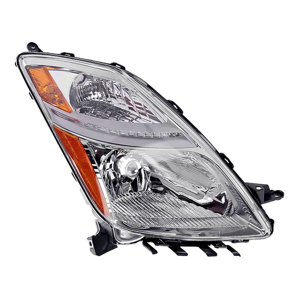 2006-2009 Toyota Prius Front Passenger Side Head Lamp, to2519110. Front view.