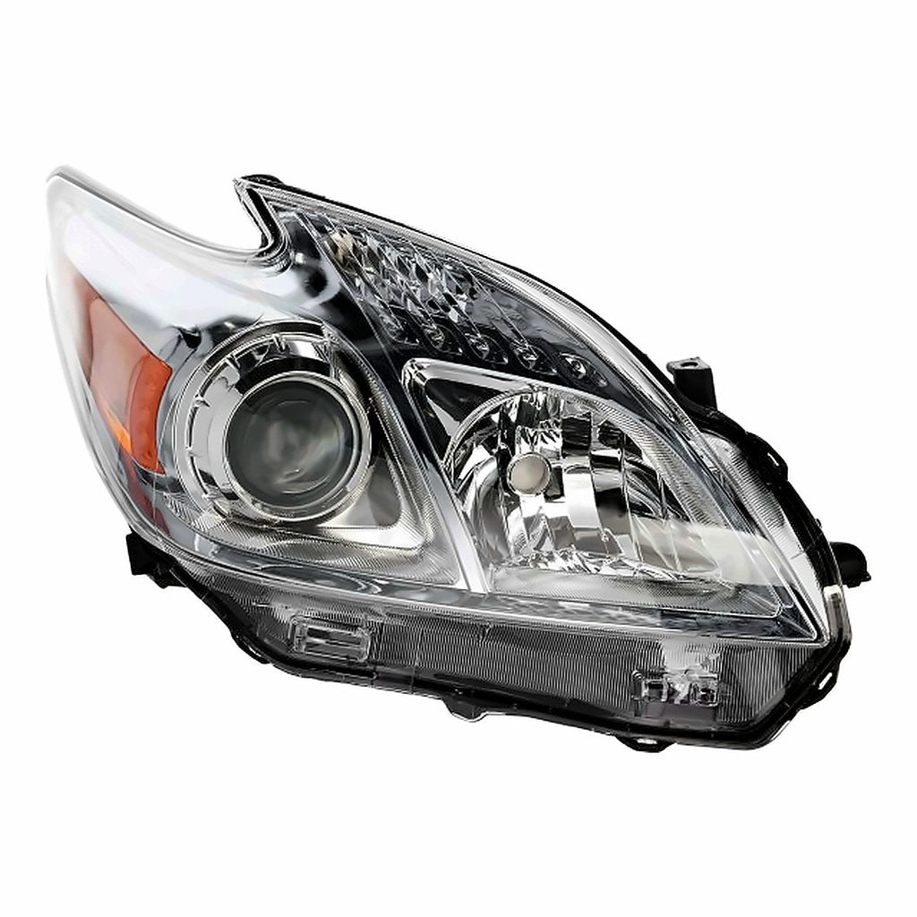 2010-2011 Toyota Prius Passenger Side Head Lamp, to2519122. Front view.