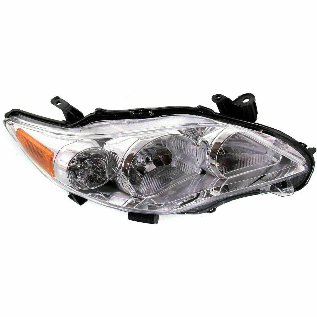 2011-2013 Toyota Corolla Sedan Head Lamp Passenger Side Base Ce Le , TO2519131. Made with quality materials.