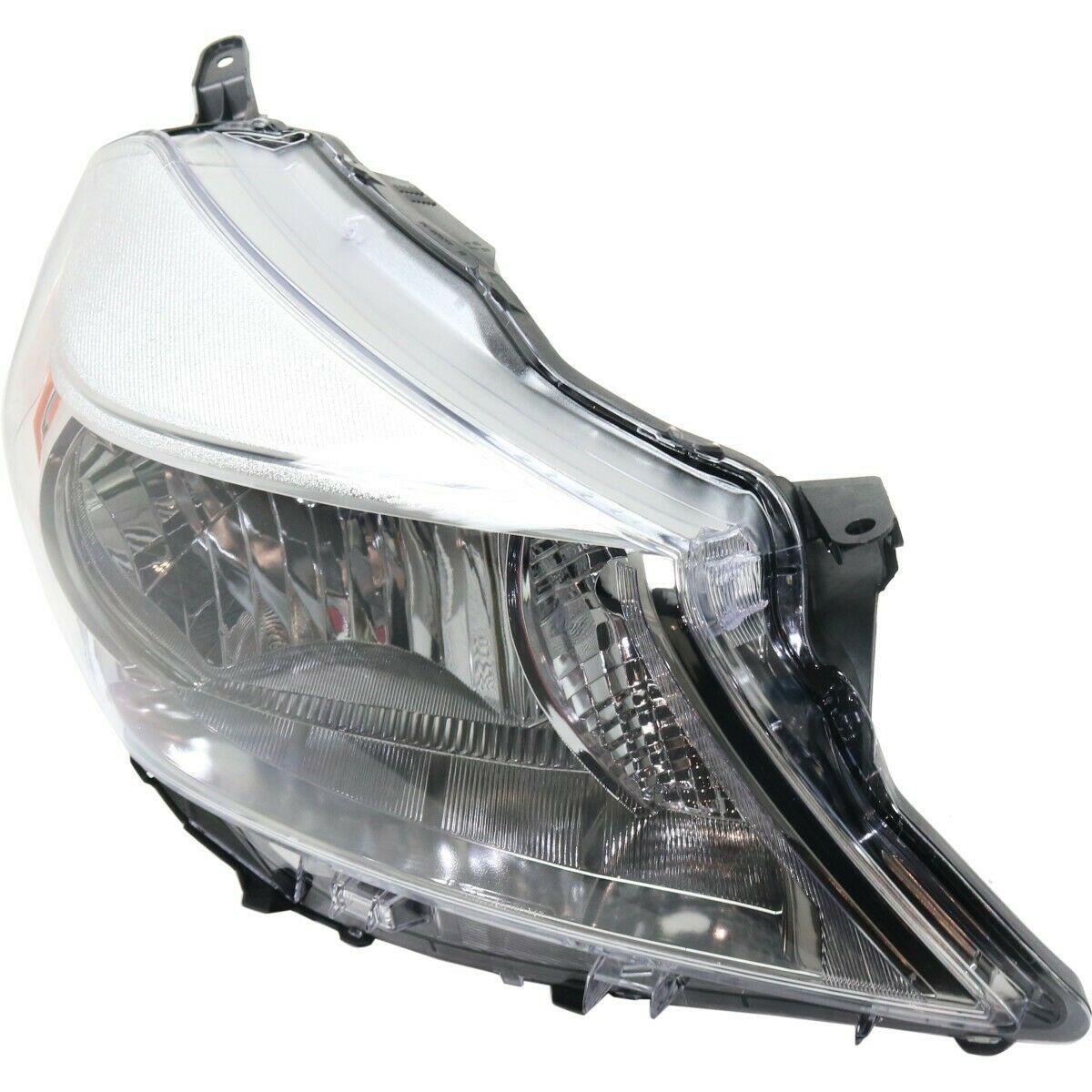 2012-2014 Toyota Yaris Hatchback Head Lamp Passenger Side L/Le , TO2519132. Precision fitment for collision repair.