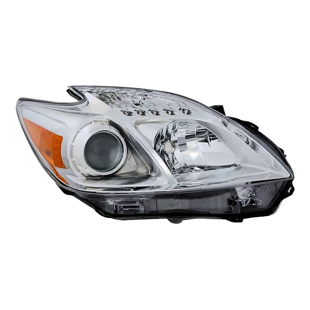 2012-2015 Toyota Prius Passenger Side Head Lamp, to2519134. Front view.