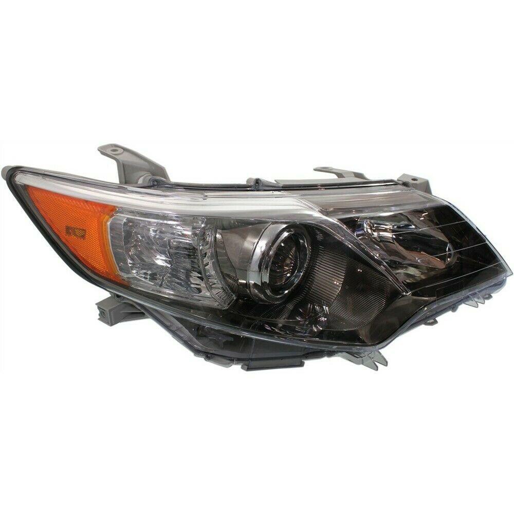 2012-2014 Toyota Camry Head Lamp Passenger Side Hid Without Bulb/Module , TO2519135. High-strength and long-lasting.