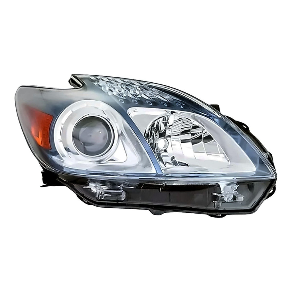 2012-2015 Toyota Prius Plug In Passenger Side Head Lamp, to2519136. Front view.