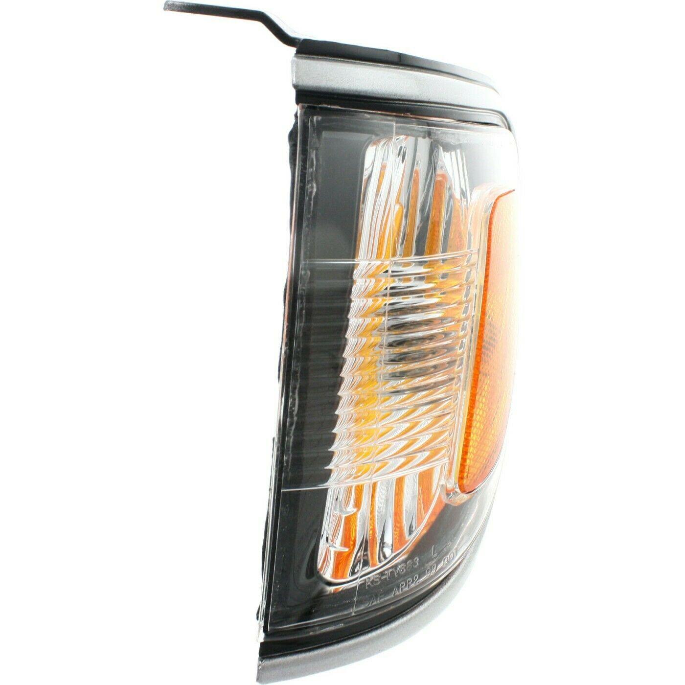 2001-2004 Toyota Tacoma Side Marker Lamp Driver Side Sliver(1C8) , TO2520162. Installed view for reference.