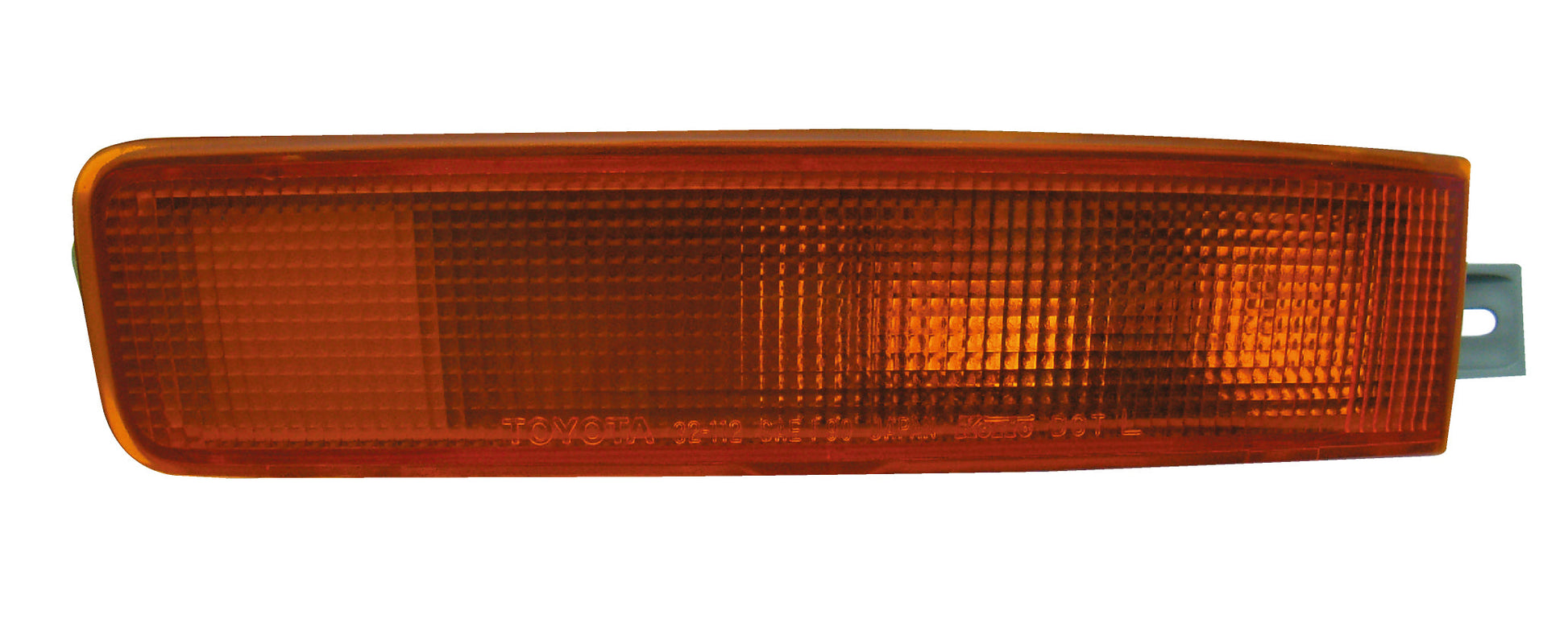 1992-1994 Toyota Camry Signal Lamp Front Driver Side Big , TO2530116. Angle view for visual reference.