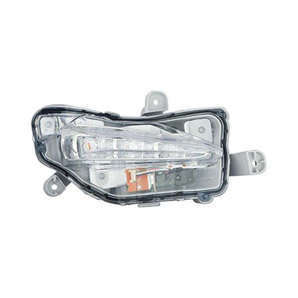 2017-2019 Toyota Corolla Sedan Daytime Running Lamp Passenger Side Horizontal Type , TO2563102. Direct fit for easy installation.