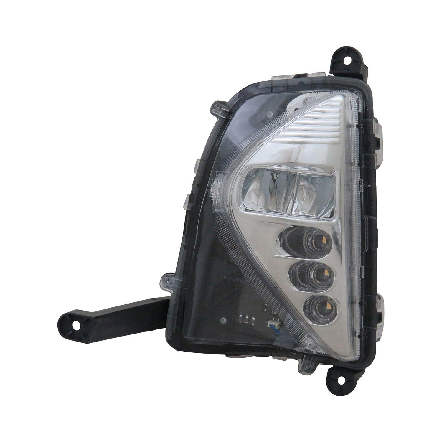 2016-2018 Toyota Prius Fog Lamp Front Driver Side , TO2592137. Exact fit for vehicle restoration.
