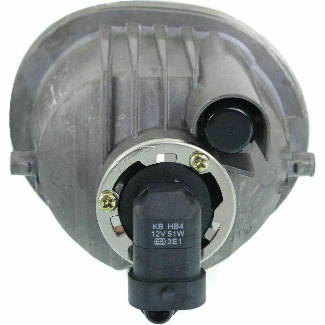 2003-2008 Pontiac Vibe Fog Lamp Front Passenger Side , TO2593116. Side view of the replacement part.