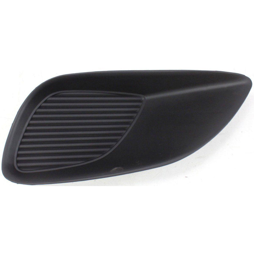 2012 Toyota Yaris Sedan Fog Lamp Cover Front Driver Side Without Hole , TO2598105. Direct fit for easy installation.