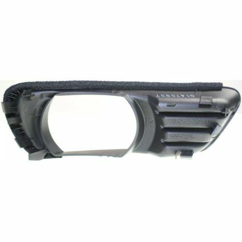 2007-2009 Toyota Camry Fog Lamp Cover Front Passenger Side Xle With Hole , TO2599101. High-strength and long-lasting.