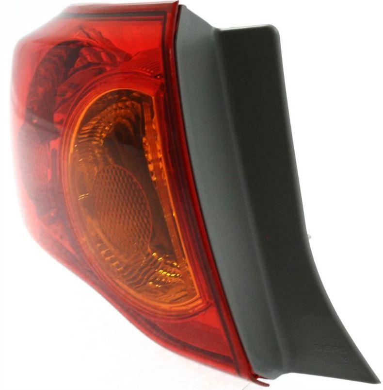 2009-2010 Toyota Corolla Sedan Tail Lamp Driver Side , TO2800175. High-quality aftermarket part.